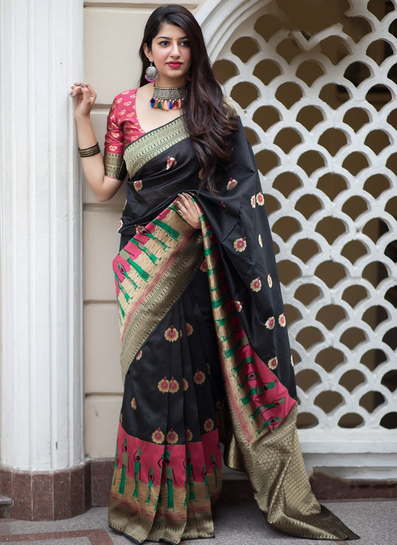 saree look for freshers party
