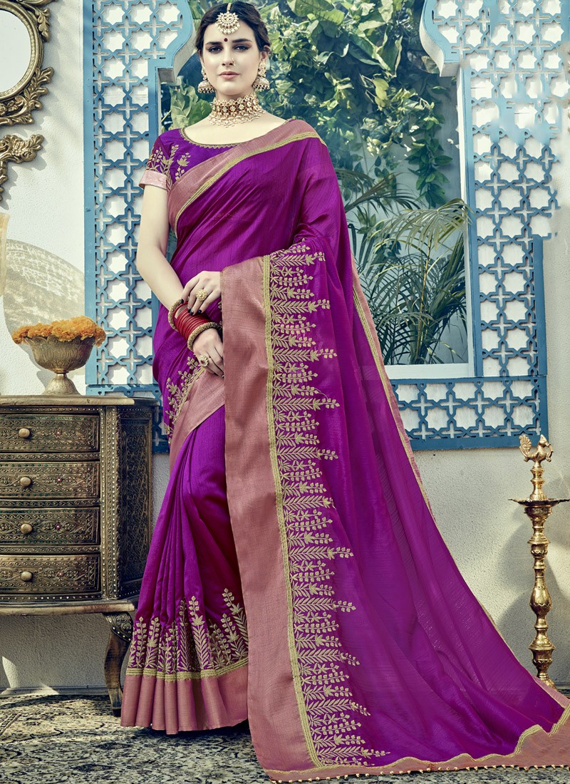 border work saree