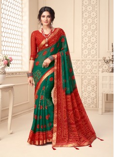 Bandhni saree