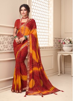 Bandhni saree