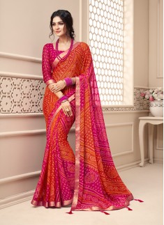 Bandhni saree