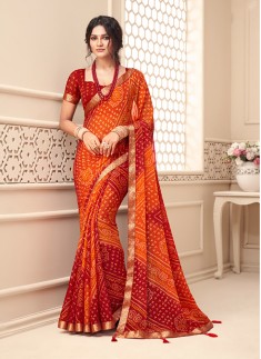 Bandhni saree