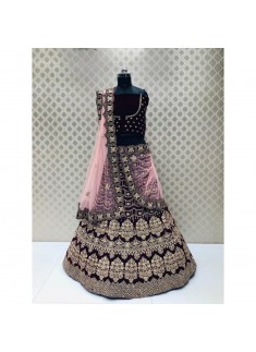 Bridal Lehenga Choli In Traditional Colour Combination