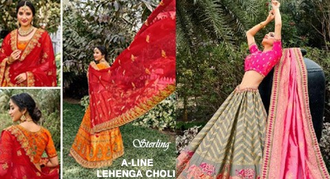 A - LINE LEHENGA CHOLI