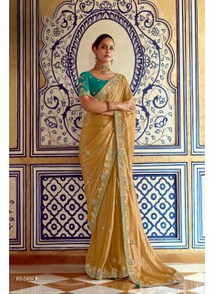 Complements For Your Ravishing Ethnic Look Is This Dazzle In Our Party Wear Fancy Saree,  Vibrant Colors, Luxurious Fabrics, And Bold Designs. Unleash Your Inner Diva And Shine Which Will Reflect The Charm Of High-End Fashion.