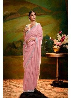 Compliments For Your Ravishing Ethnic Look Is This Dazzle In Our Party Wear Fancy Saree,  Vibrant Colors, Luxurious Fabrics, And Bold Designs.