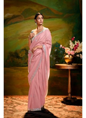 Compliments For Your Ravishing Ethnic Look Is This Dazzle In Our Party Wear Fancy Saree,  Vibrant Colors, Luxurious Fabrics, And Bold Designs.