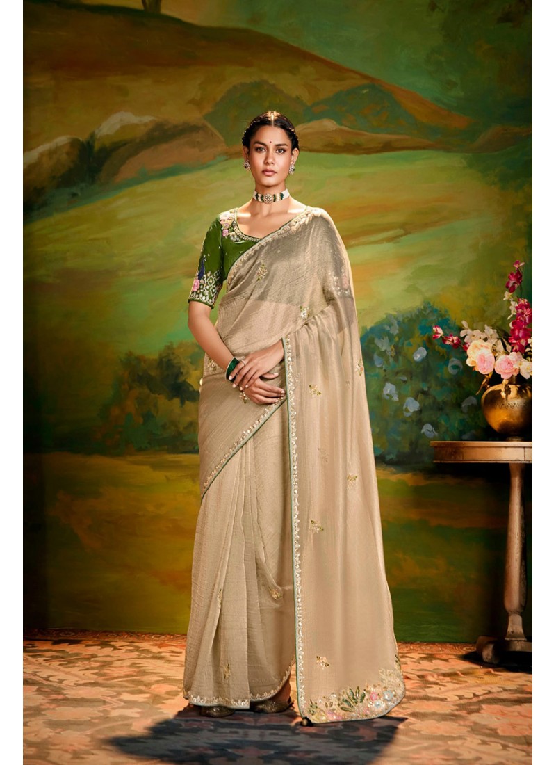 Compliments For Your Ravishing Ethnic Look Is This Dazzle In Our Party Wear Fancy Saree,  Vibrant Colors, Luxurious Fabrics, And Bold Designs.