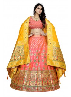 Decent Look Banarasi Silk Lehenga Choli