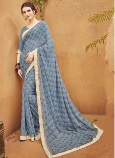 Decent Print Casual Wear Saree