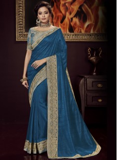 Designer Soft Silk Saree With Heavy Blouse Piece