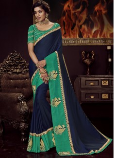 Designer Soft Silk Saree With Heavy Blouse Piece