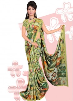 Digital Print Daily And Casual Wear Saree