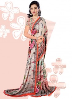 Digital Print Daily And Casual Wear Saree