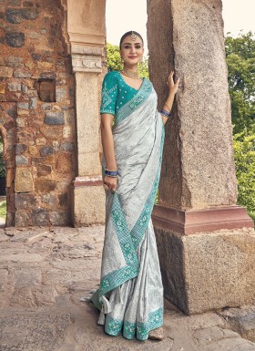 Dignified Silk Wedding Saree