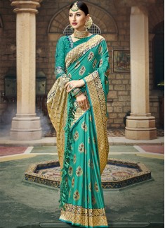 Exclusive Silk Saree With Decent Banarasi Border And Rich Pallu