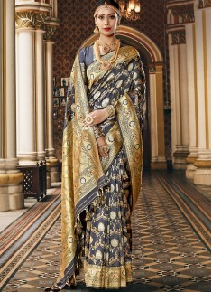 Exclusive Silk Saree With Decent Banarasi Border And Rich Pallu