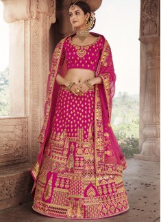 Gorgeous Lehenga Choli In Unique Work Including Net Dupatta