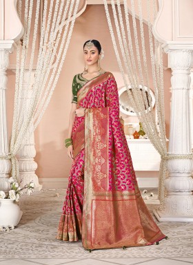 heavy silk saree