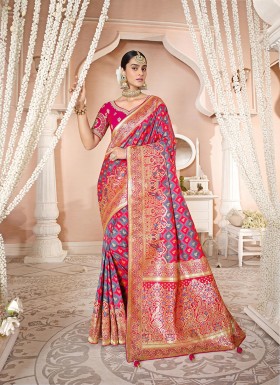 heavy silk saree