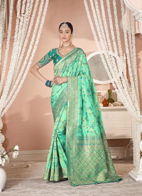 heavy silk saree