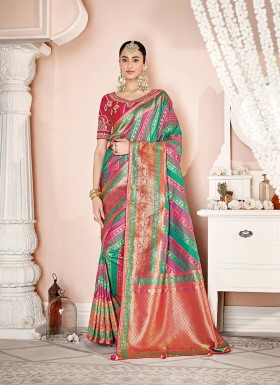 heavy silk saree