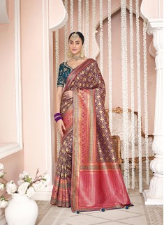 heavy silk saree