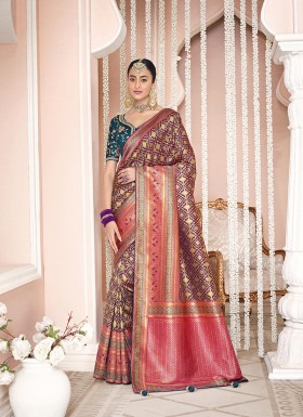 heavy silk saree