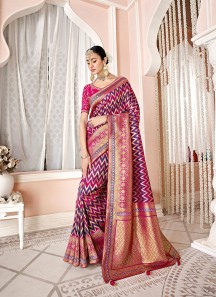 heavy silk saree