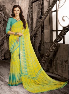 Regular Wear Exclusive Printed Saree