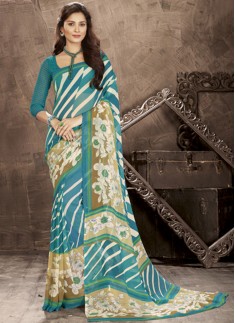 Regular Wear Exclusive Printed Saree