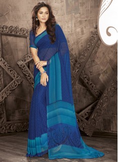 Regular Wear Exclusive Printed Saree