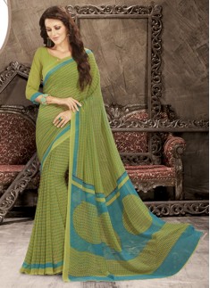 Regular Wear Exclusive Printed Saree