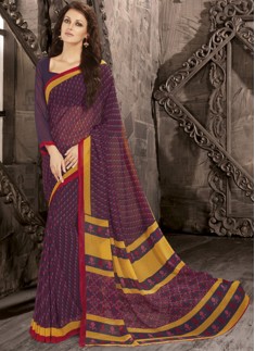 Regular Wear Exclusive Printed Saree