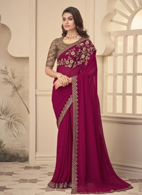 Silk Contemporary Style Saree