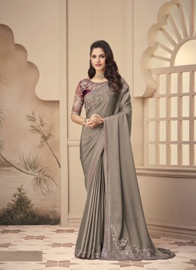 Silk Contemporary Style Saree