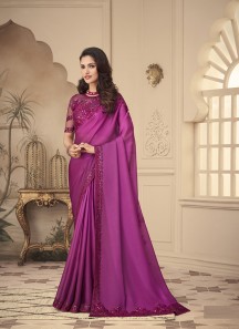 Silk Contemporary Style Saree