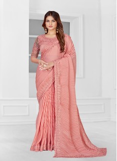 Silk Satin Saree