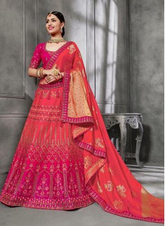 Stunning Look Lehenga Choli With Decent Work Designs