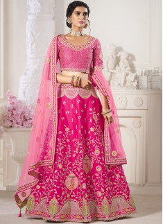 Traditional Silk Fabric Lehenga Choli With Decent 