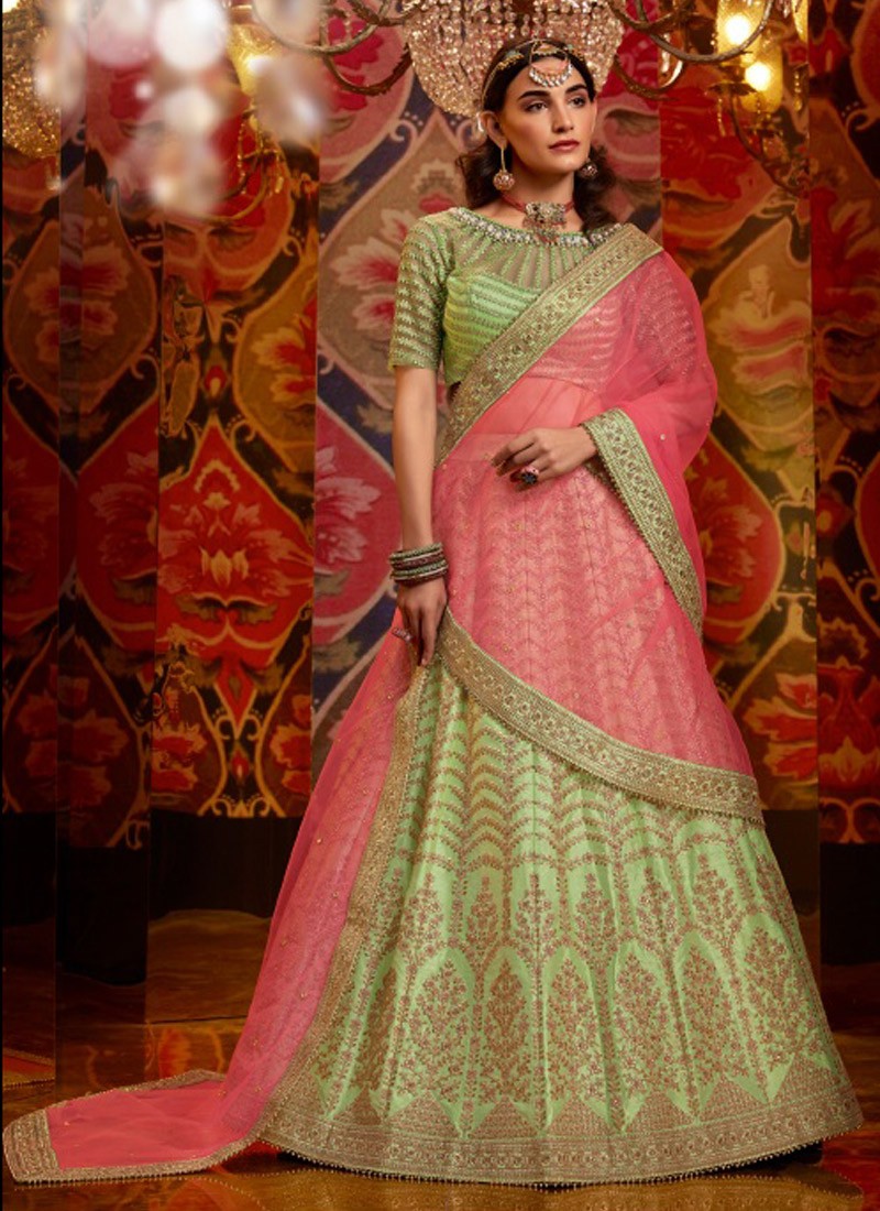 ghagra choli material