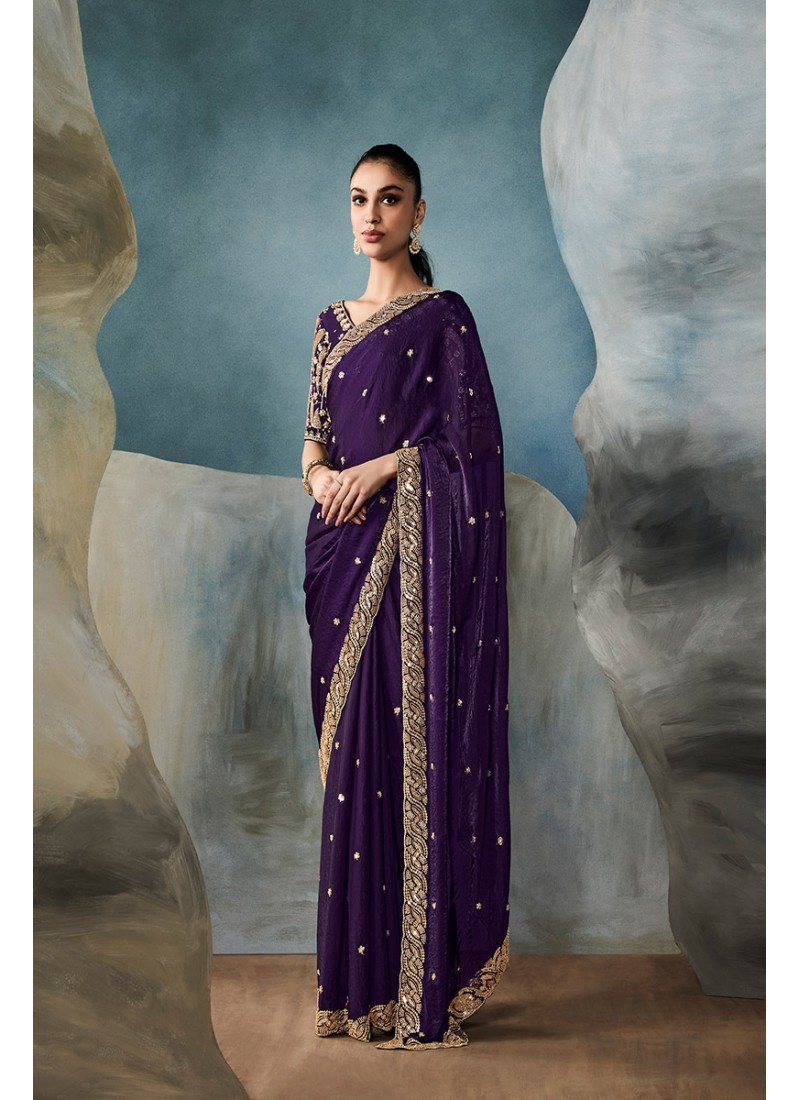 Wedding Wear Tissue Silk Saree