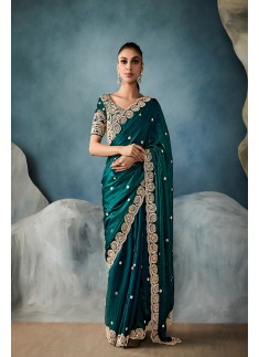 Wedding Wear Tissue Silk Saree